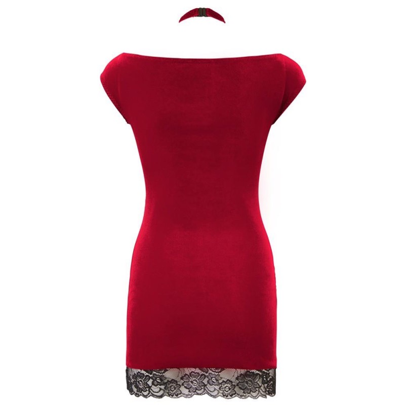 Velvet Dress red S